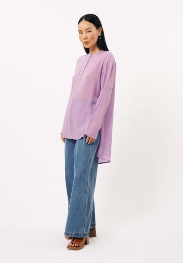 Длинная блузка