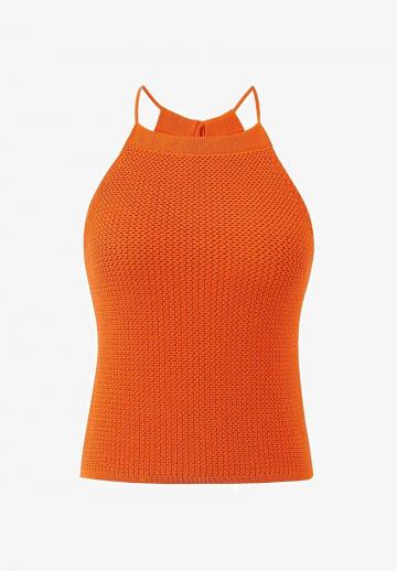 Топ на бретельках