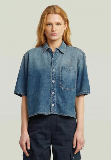 Джинсовая блузка