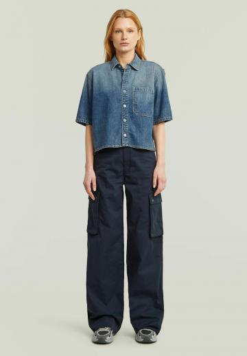 Джинсовая блузка