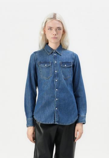 Джинсовая блузка