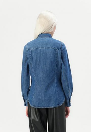 Джинсовая блузка