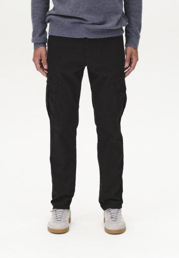 Брюки с накладными карманами