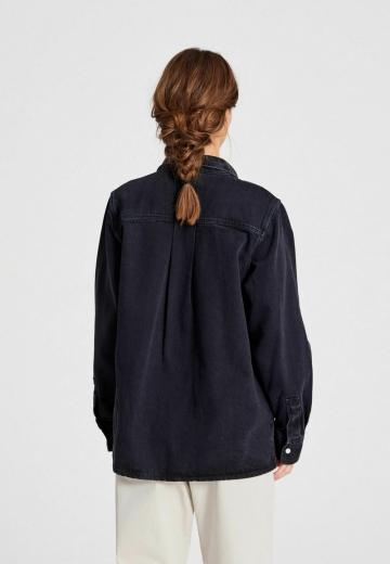 Джинсовая блузка