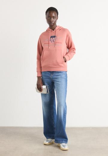 Пуловер с капюшоном