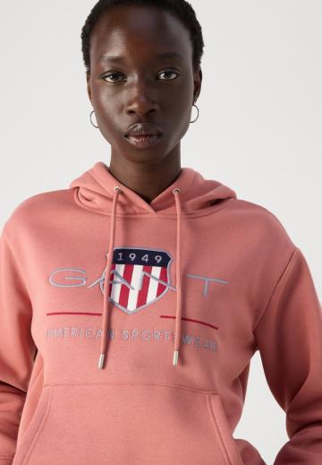 Пуловер с капюшоном