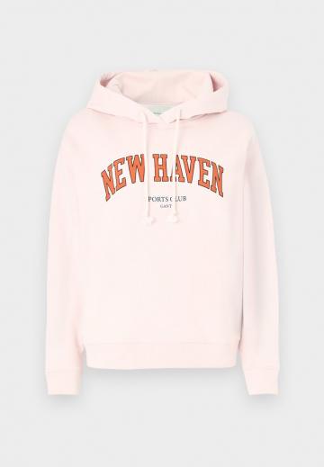 Пуловер с капюшоном