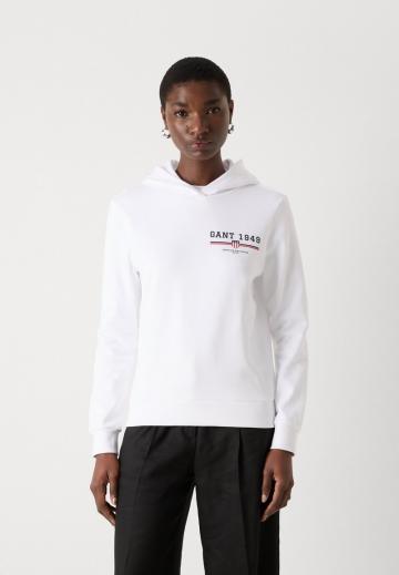 Пуловер с капюшоном