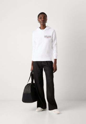 Пуловер с капюшоном