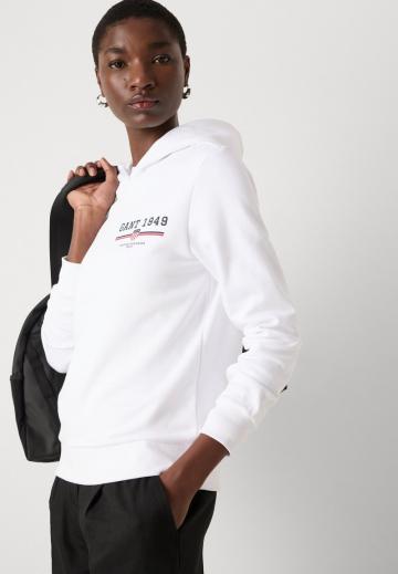 Пуловер с капюшоном