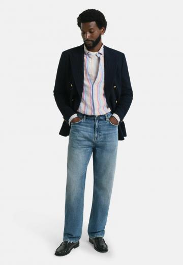 Прямые джинсы