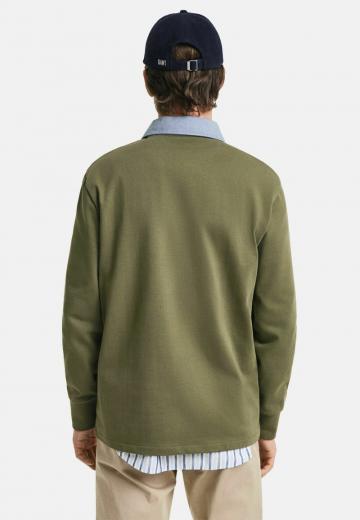 Поло с длинным рукавом