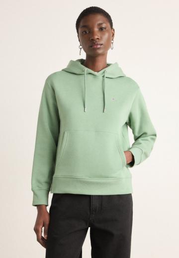 Пуловер с капюшоном