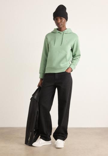 Пуловер с капюшоном