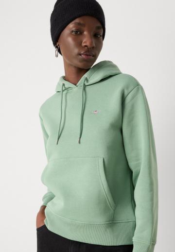 Пуловер с капюшоном