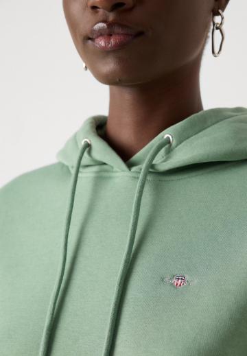 Пуловер с капюшоном