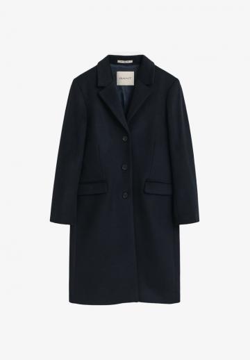 Шерстяное пальто