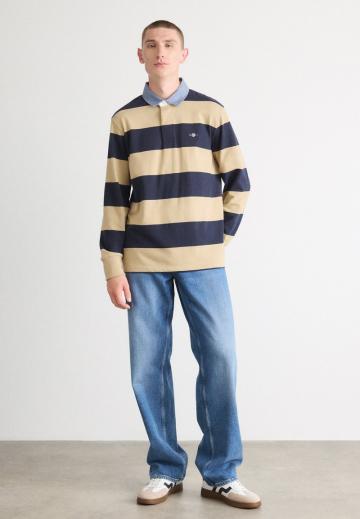 Поло с длинным рукавом