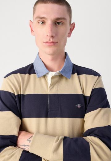 Поло с длинным рукавом