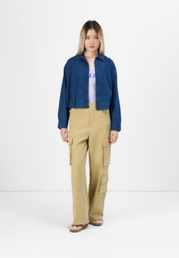 Джинсовая блузка