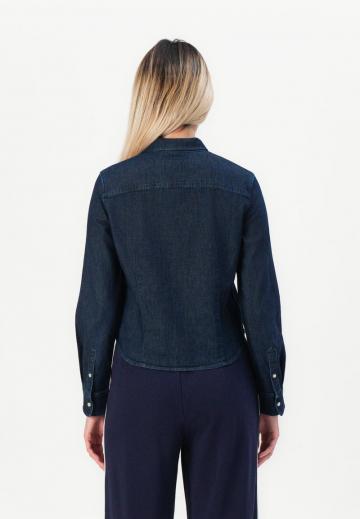 Джинсовая блузка
