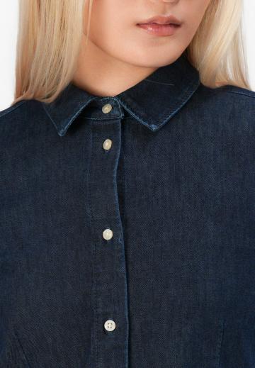 Джинсовая блузка