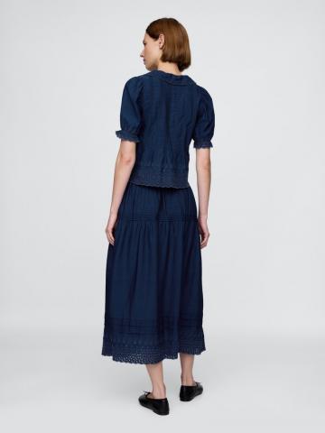 Джинсовая юбка