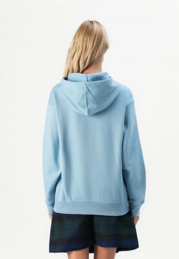 Пуловер с капюшоном