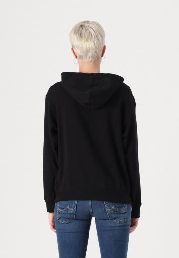 Пуловер с капюшоном