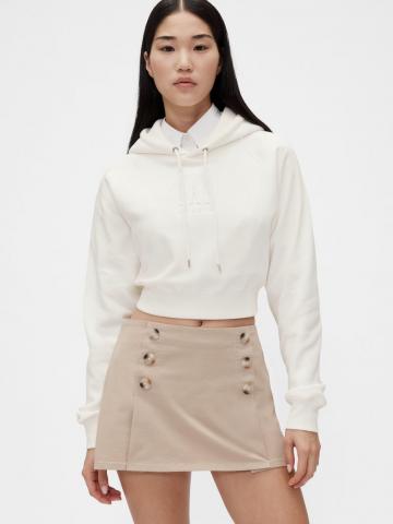 Пуловер с капюшоном