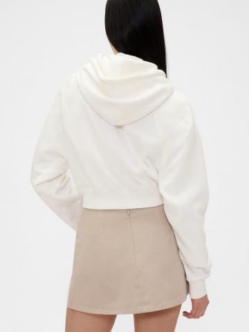 Пуловер с капюшоном