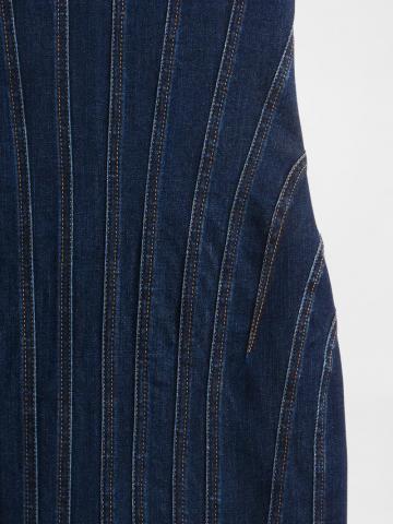 Джинсовое платье