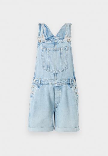 Джинсовый комбинезон