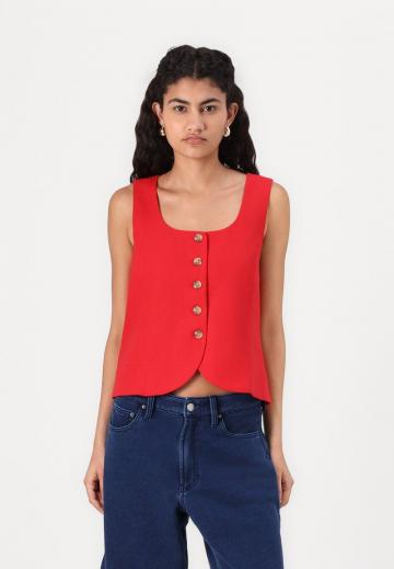 Джинсовая жилетка