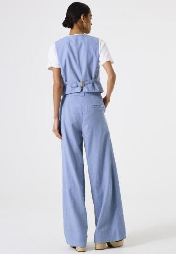 Джинсовая жилетка