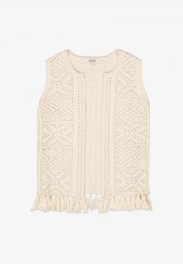 Джинсовая жилетка