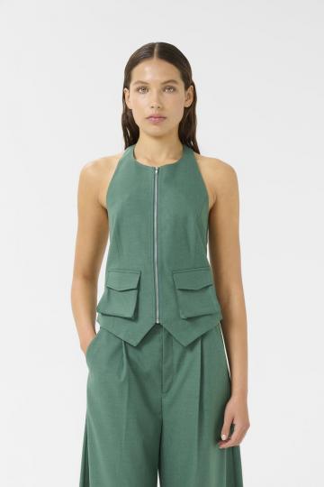 Блузка без рукавов