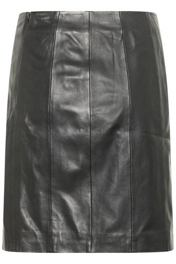 Кожаная юбка
