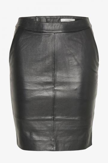 Кожаная юбка