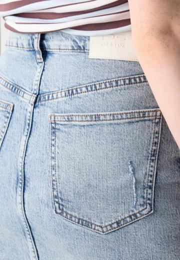 Джинсовая юбка