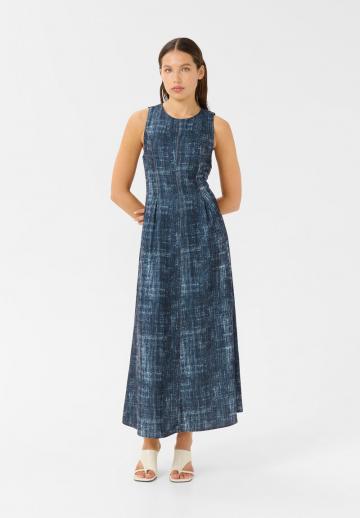 Джинсовое платье