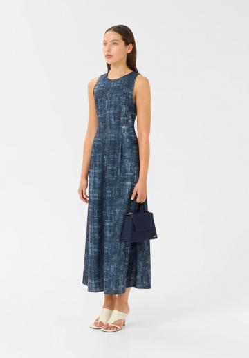 Джинсовое платье