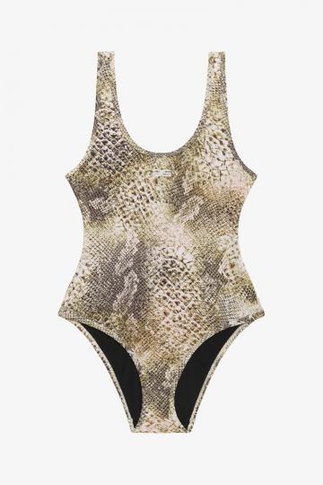 Слитный купальник