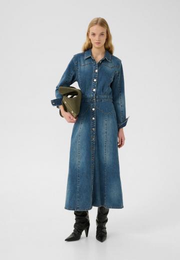 Джинсовое платье