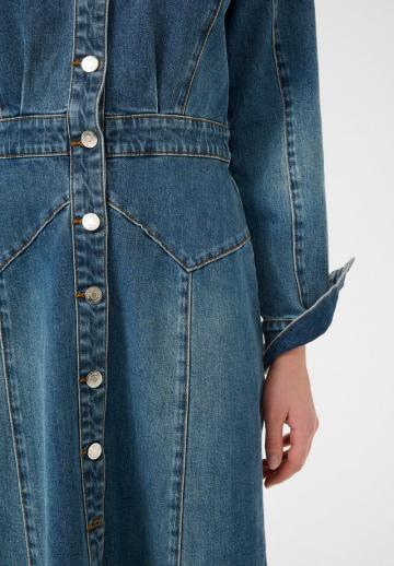 Джинсовое платье