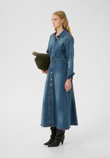 Джинсовое платье