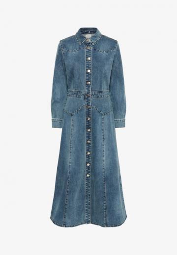 Джинсовое платье