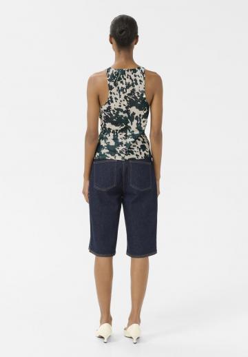 Блузка без рукавов