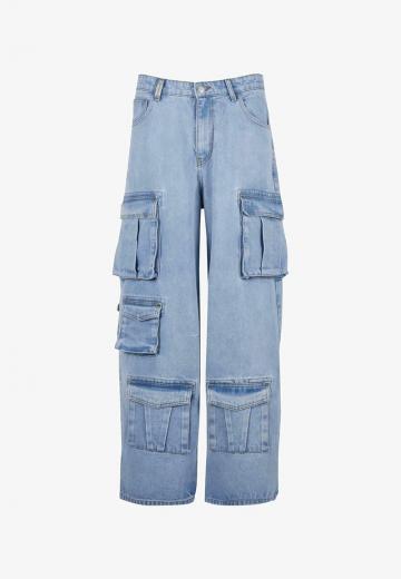 Прямые джинсы