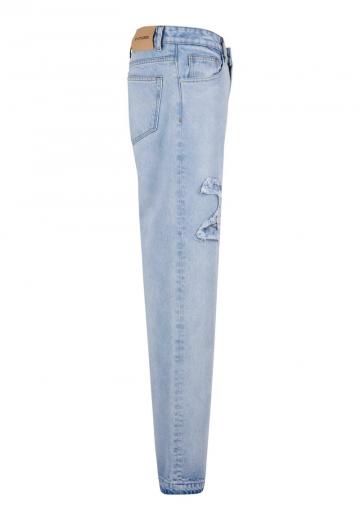 Прямые джинсы